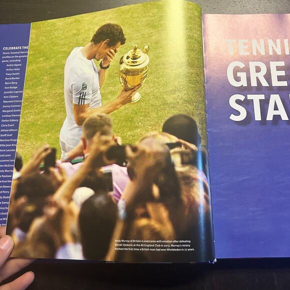 Tennis' Greatest Stars by Mike Ryan (2014, Hardcover) - Picture 4 of 7